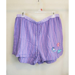 Disney Eeyore Pajama Shorts 1XL